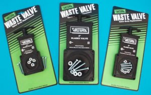 3" Bladex T1003VP Waste Valve Plastic by Valterra