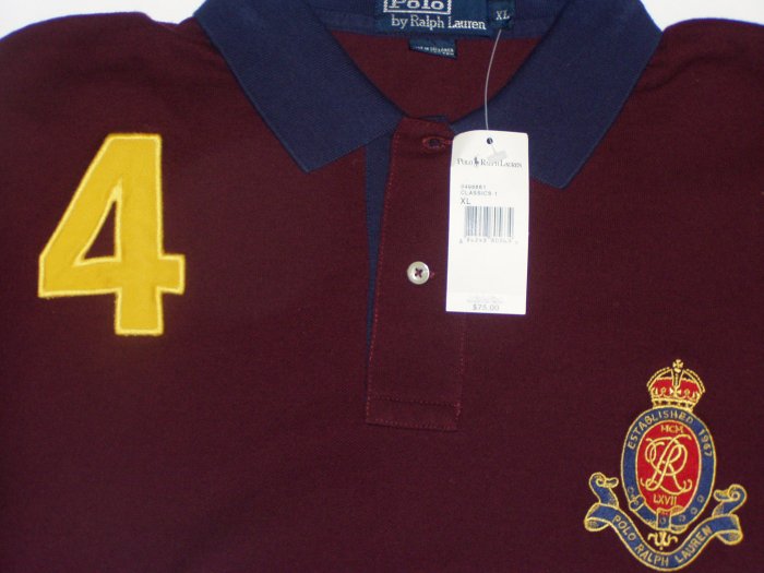 Polo Ralph Lauren Large Crest #4 Polo Shirt Size Medium