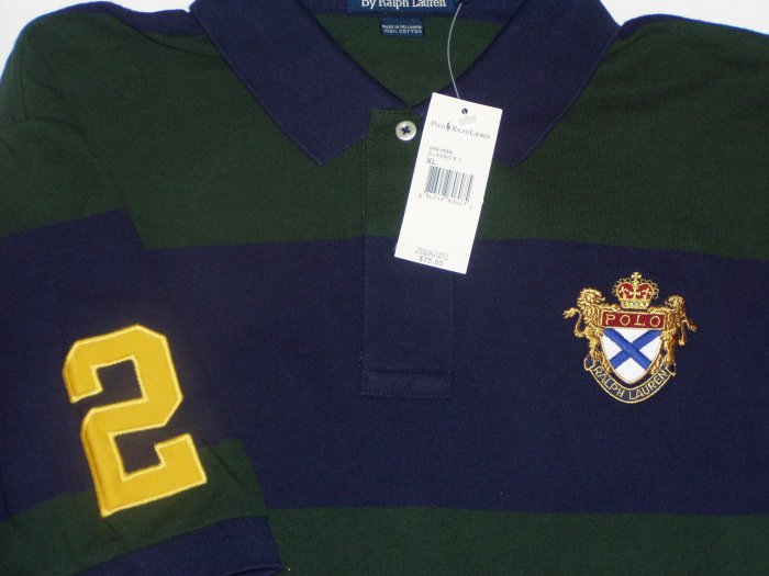 Polo Ralph Lauren Crest #2 Polo Shirt Size Medium