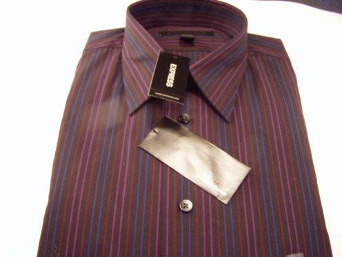 Express 1MX Dress Shirt Large