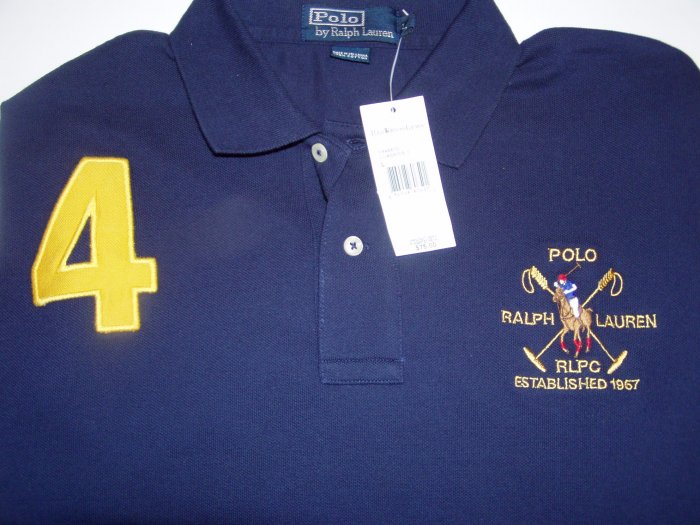 Polo Ralph Lauren Big Logo #4 Polo Shirt Size Extra Large