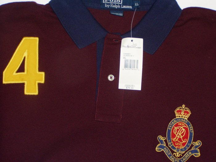 Polo Ralph Lauren Big Logo #4 Polo Shirt Size Large
