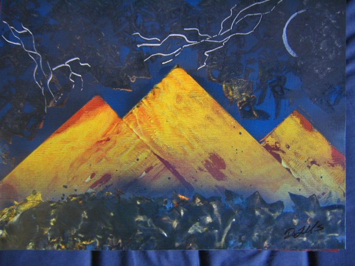 Stormy Pyramids