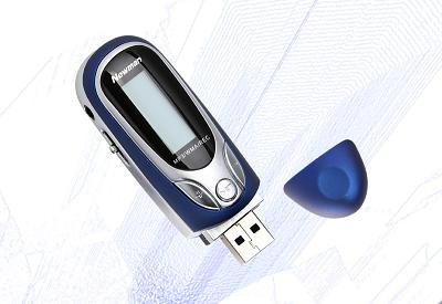 NEWMAN F99BL 1GB USB FLASH DRIVES MP3 PLAYER