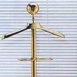 Elegant Solid Brass Valet Stand