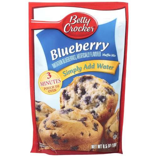 Betty Crocker Blueberry Muffin Mix, 6.5 Oz