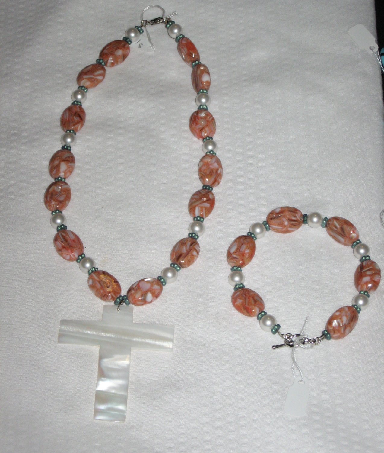 Shell Cross Necklace