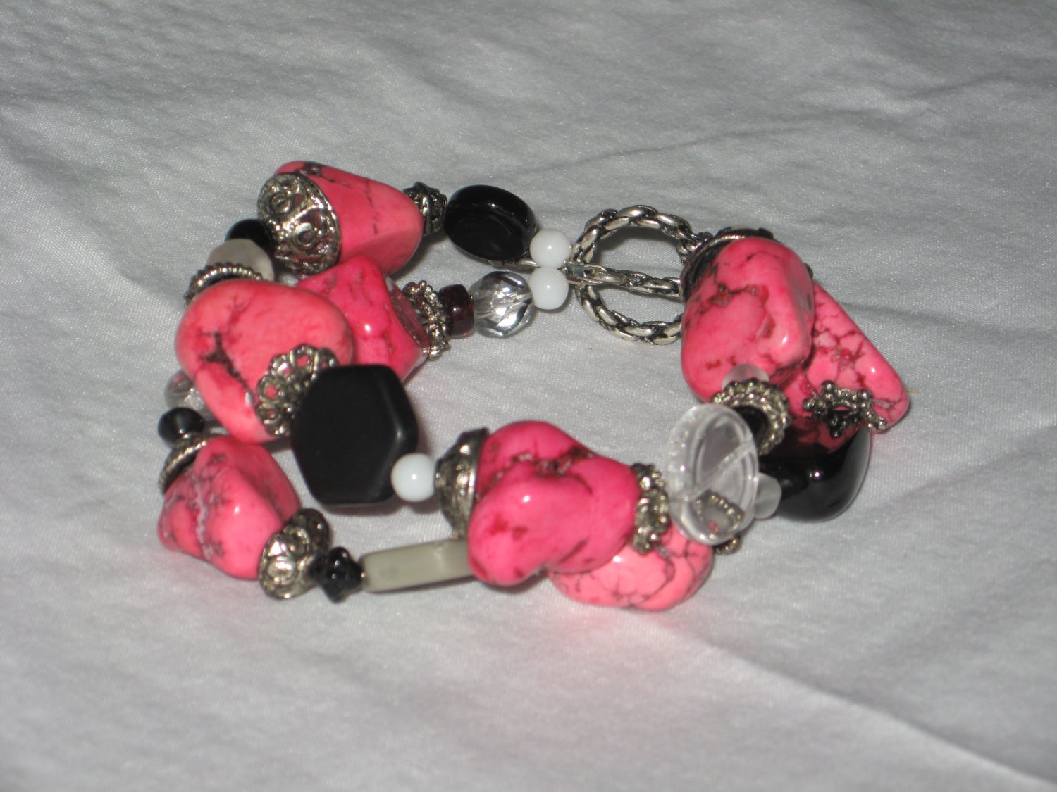 Pink Magnesite Bracelet
