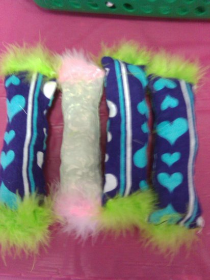 Tall Drink Dried Rosemary Cat Toy with Feathers