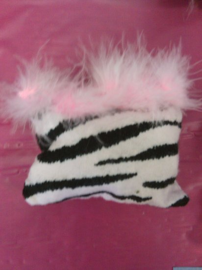 Cat Pillow with Feathers (Rosemary fill)
