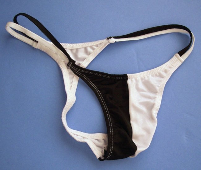 K360 Hot Men Sexy String Thong Skimpy 2-Color Pouch W/B