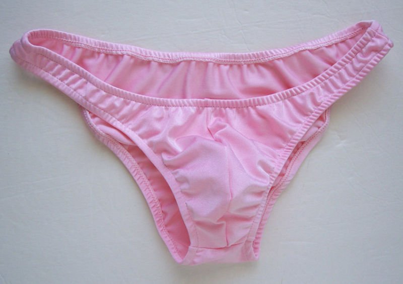 K318B HOT SEXT MEN RIO BACK SWIM BIKINI SKIMPY POUCH Pink