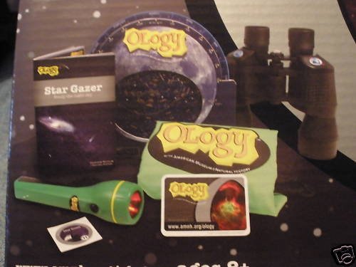 STAR GAZER KIT / BINOCULARS STAR CHART, MORE