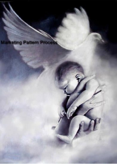 Baby In God's Hands Cross Stitch Pattern Christian ETP
