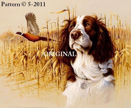 Springer Spaniel Cross Stitch Pattern Dogs ~ETP~