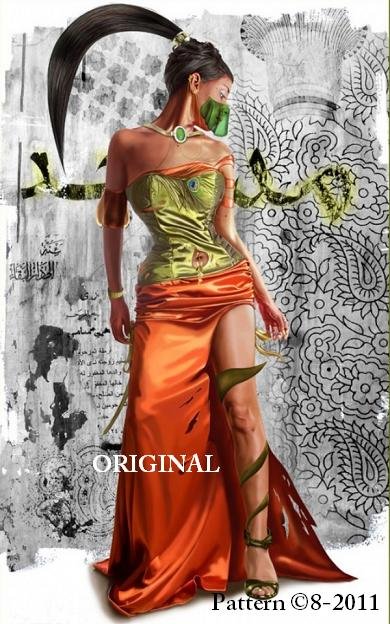 Arabian Beauty Cross Stitch Pattern ~ETP~