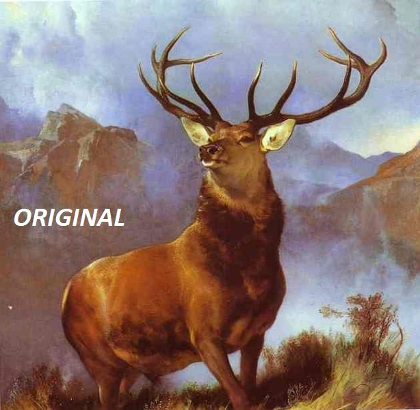 Great Stag... ~Counted~ Cross Stitch Pattern ETP