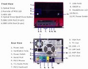 MSI mPC 800K Socket754/K8M800/A&V&L/AGP/1394 PC Barebone System