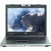 Acer TM2480-2968/LX.TH30Y.072 14.1 inch C-M 1.86GHz/ 512MB/ 80GB/ Combo/ WVHB Notebook Computer
