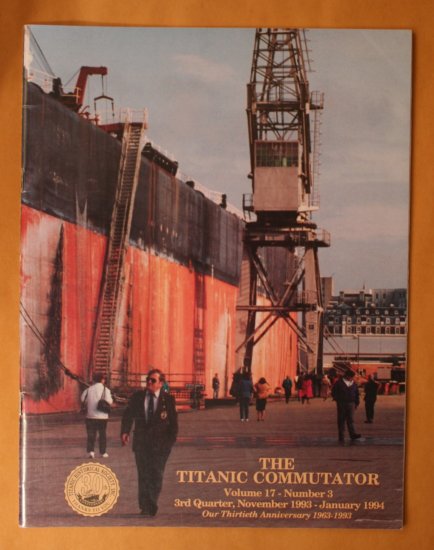 Titanic Commutator - Volume 17 Number 3 - Third Quarter 1993