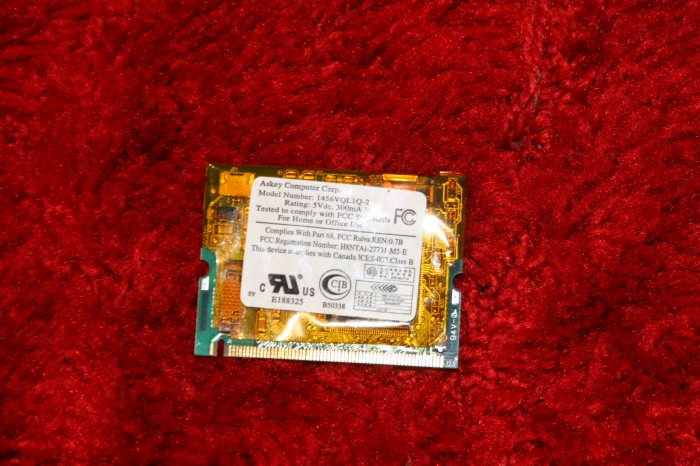 IBM THINKPAD MODEM PCI-VOICE 08K3338