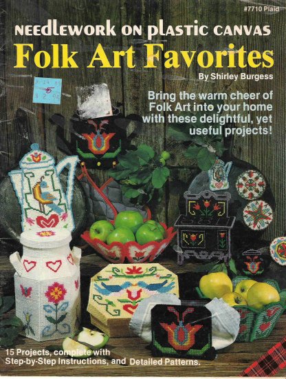 Folk Art Favorites on Plastic Canvas #2PCSC