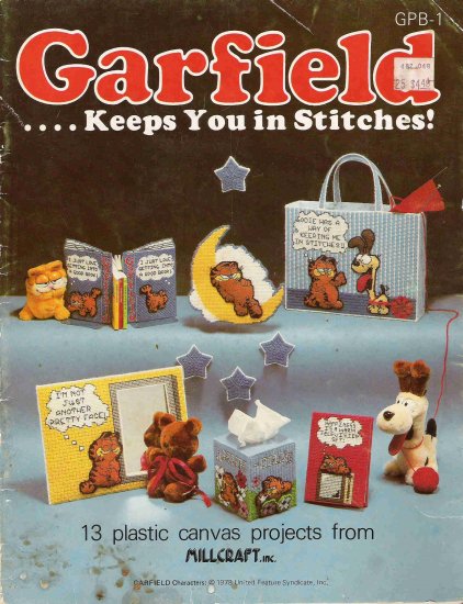 Garfield Keeps You in Stitches Craft Book #2PCSC