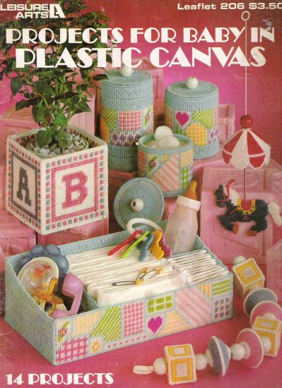 Projects for Baby in Plastic Canvas Leaflet 206 #1PCSC