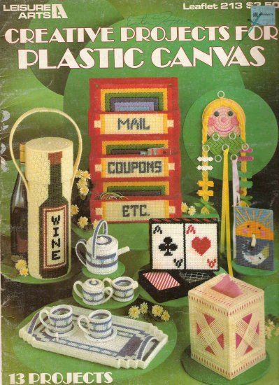 Creative Projects for Plastic Canvas Leaflet 213 #1PCSC
