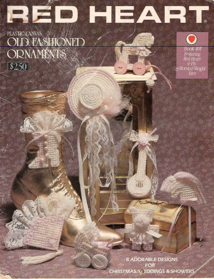 Old Fashioned Ornaments Plastic Canvas Book #2PCSC