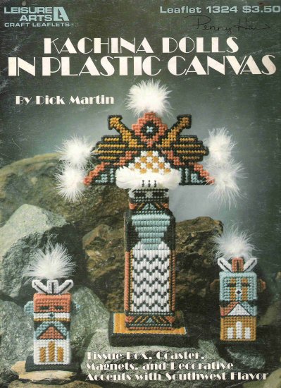 Kachina Dolls in Plastic Canvas Leaflet 1324