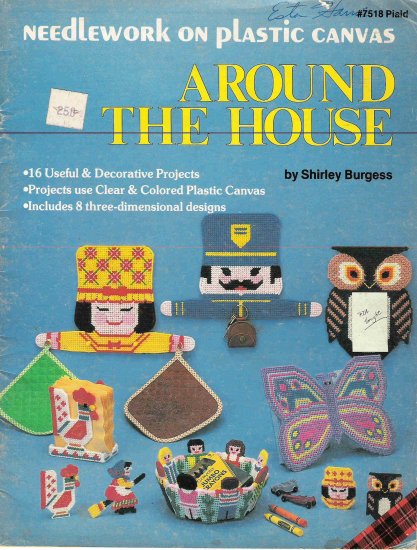 Around the House Craft Book for Plastic Canvas #2PC