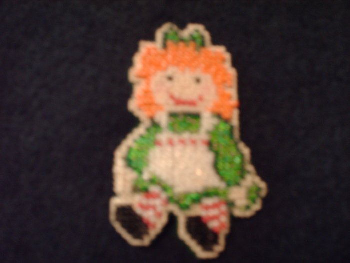 Beaded Girl Pin