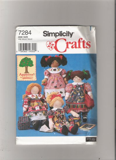 Simplicity 7284 22" Doll and Clothes