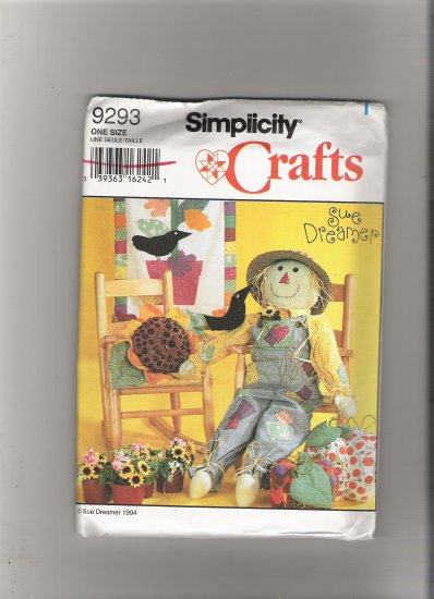 Simplicity 9293 33" Scarecrow
