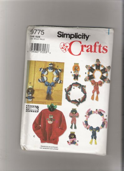 Simplicity 9775 Seasonal Decorations