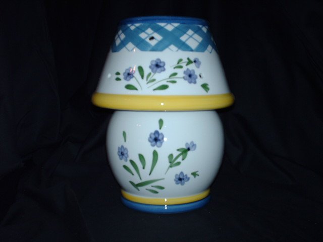 Very Beautiful Candle Jar Lamp - NIB