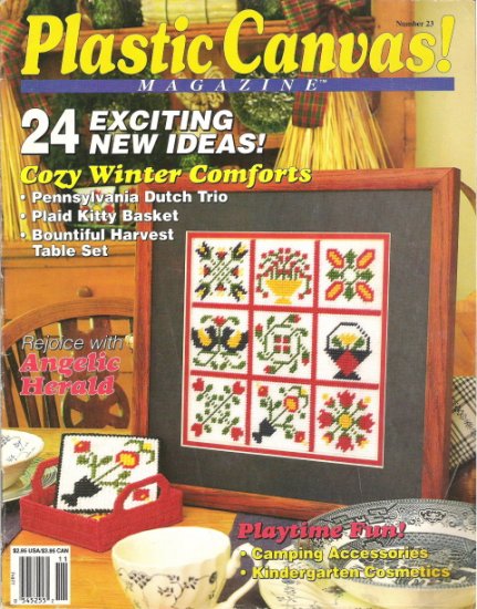 Plastic Canvas Magazine Number 23 Nov/Dec 1992 #2PCSC