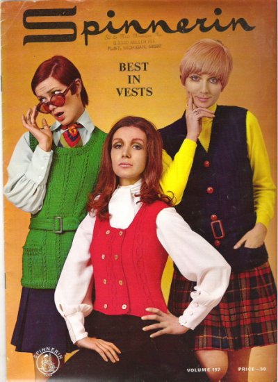 Vintage Spinnerin Volume 197 Best in Vests November 1969