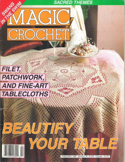Magic Crochet Magazine February 1992