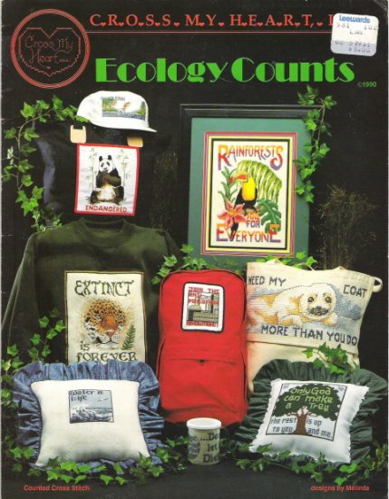 Cross My Heart Ecology Counts Cross Stitch Craft Book