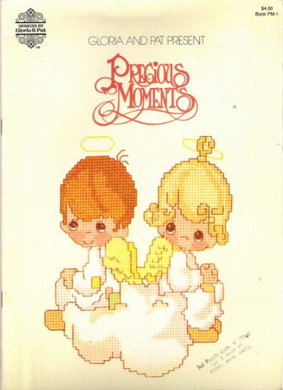 Gloria and Pat Present Precious Moments Cross Stitch Book PM-1