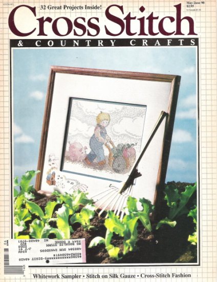 Cross Stitch & Country Crafts Magazine May/June 1990
