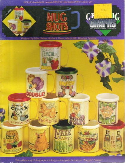 Cross Stitch Mug Shots Craft Book