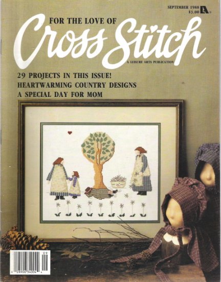 For the Love of Cross Stitch Magazine September 1988