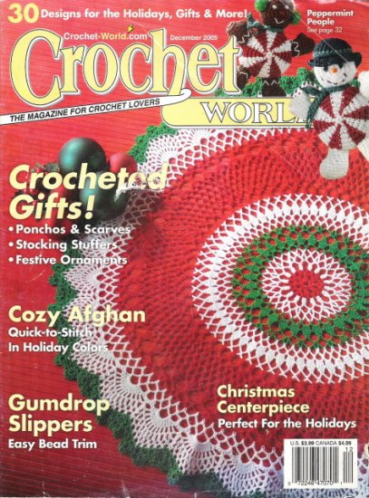 Crochet World Magazine December 2005