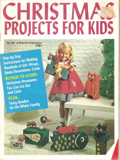 Christmas Projects for Kids Number 23 - Vintage 1971