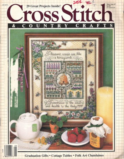 Cross Stitch & Country Crafts Magazine May/June 1987