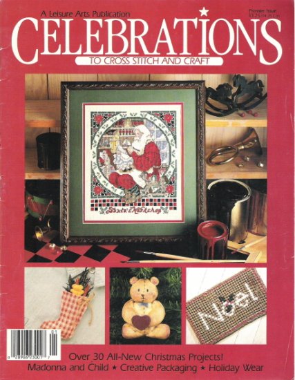Celebrations to Cross Stitch and Craft Premiere Issue