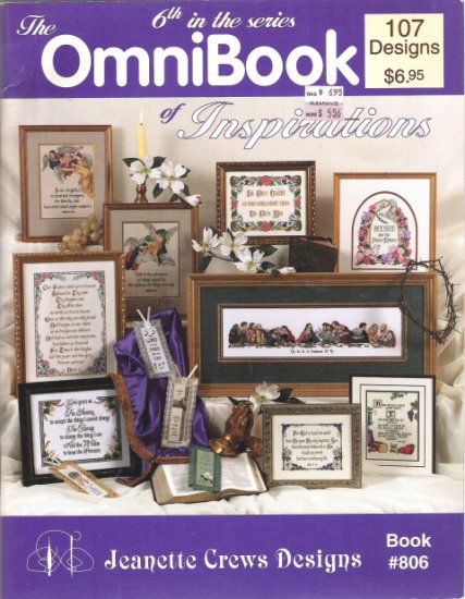 The OmniBook Inspirations 6th in the Series Book 806 - 107 Designs